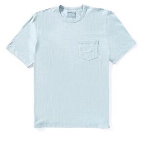 Mens Faherty light blue t shirt